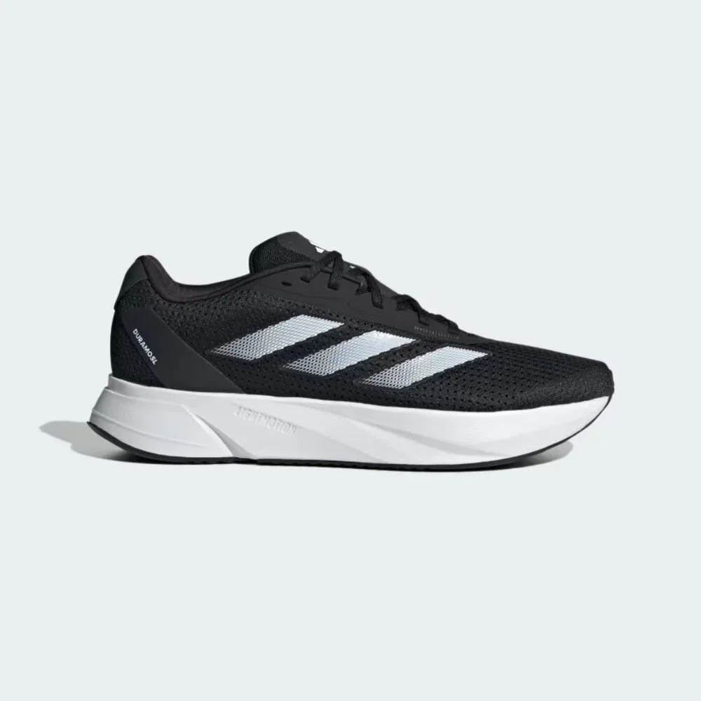 NWT Adidas Duramo SL Running Men's Shoes - Black/White - ID9849